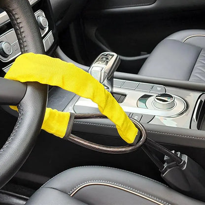 Universal Anti-Theft Steering Wheel Lock with Key