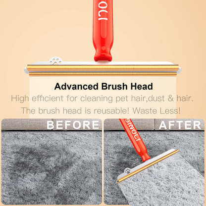 PET Hair Remover Brush for Carpets Rugs and Car Mats
