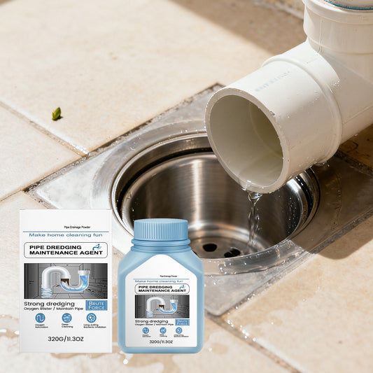 Pipe Dredging Maintenance Agent - Drain Cleaner Powder for Kitchen and Bathroom