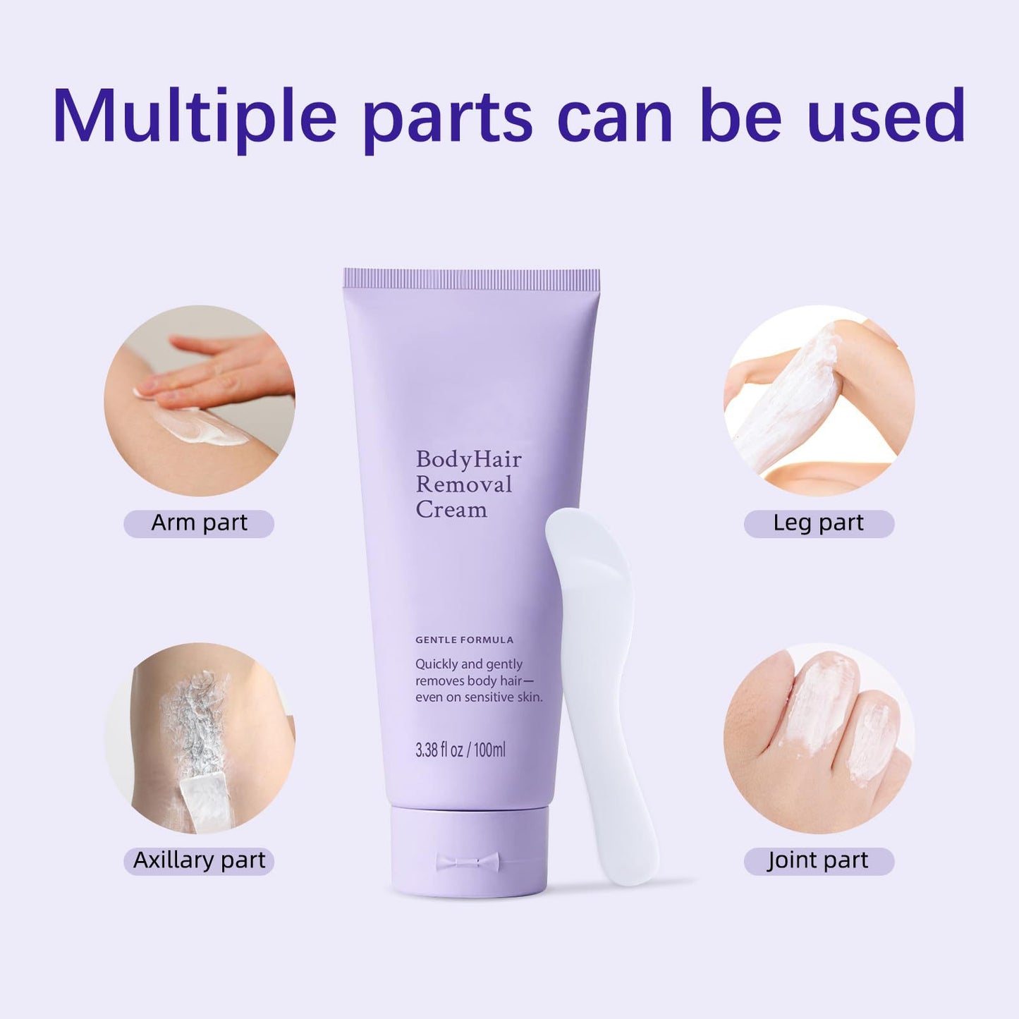 Body Hair Removal Cream for Sensitive Skin