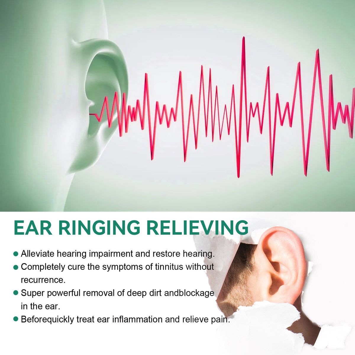 Ear Care Drops for Earwax and Outer Ear Cleaning, 30 mL