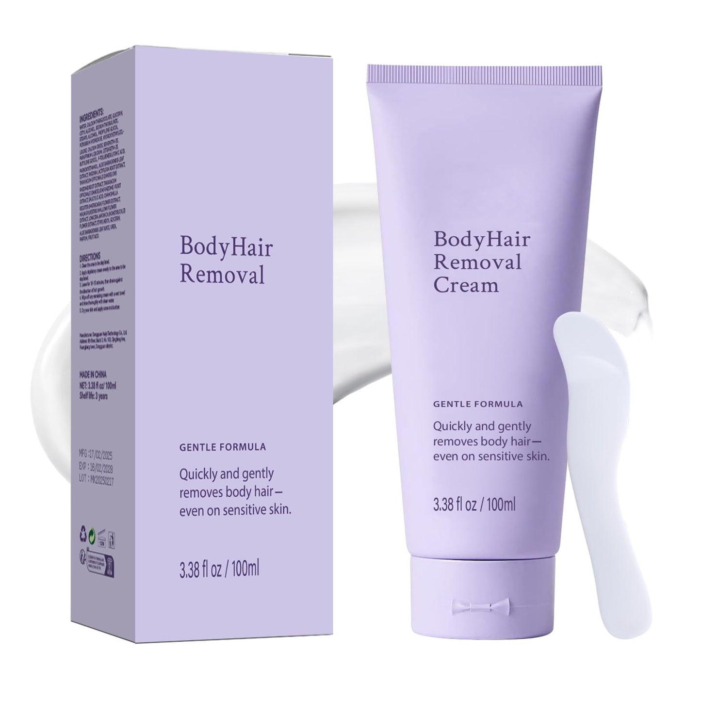 Body Hair Removal Cream for Sensitive Skin