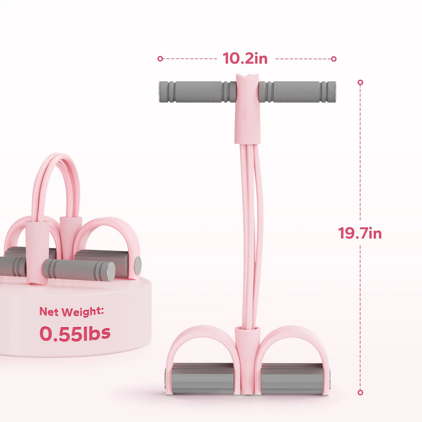 Multifunction Pedal Resistance Band for Full Body Workouts