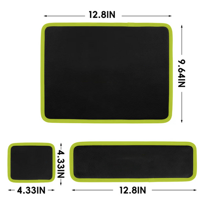Magnetic Tool Mat Set - Flexible Non-Slip Tray for Garage Repairs