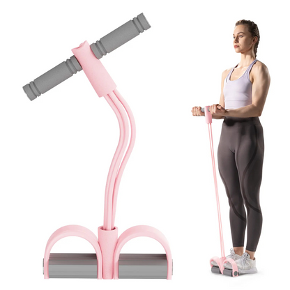 Multifunction Pedal Resistance Band for Full Body Workouts