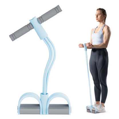 Multifunction Pedal Resistance Band for Full Body Workouts