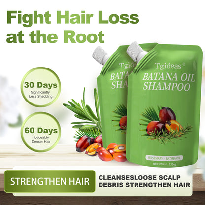 Tgideas® Batana Oil & Rosemary Volumizing Shampoo