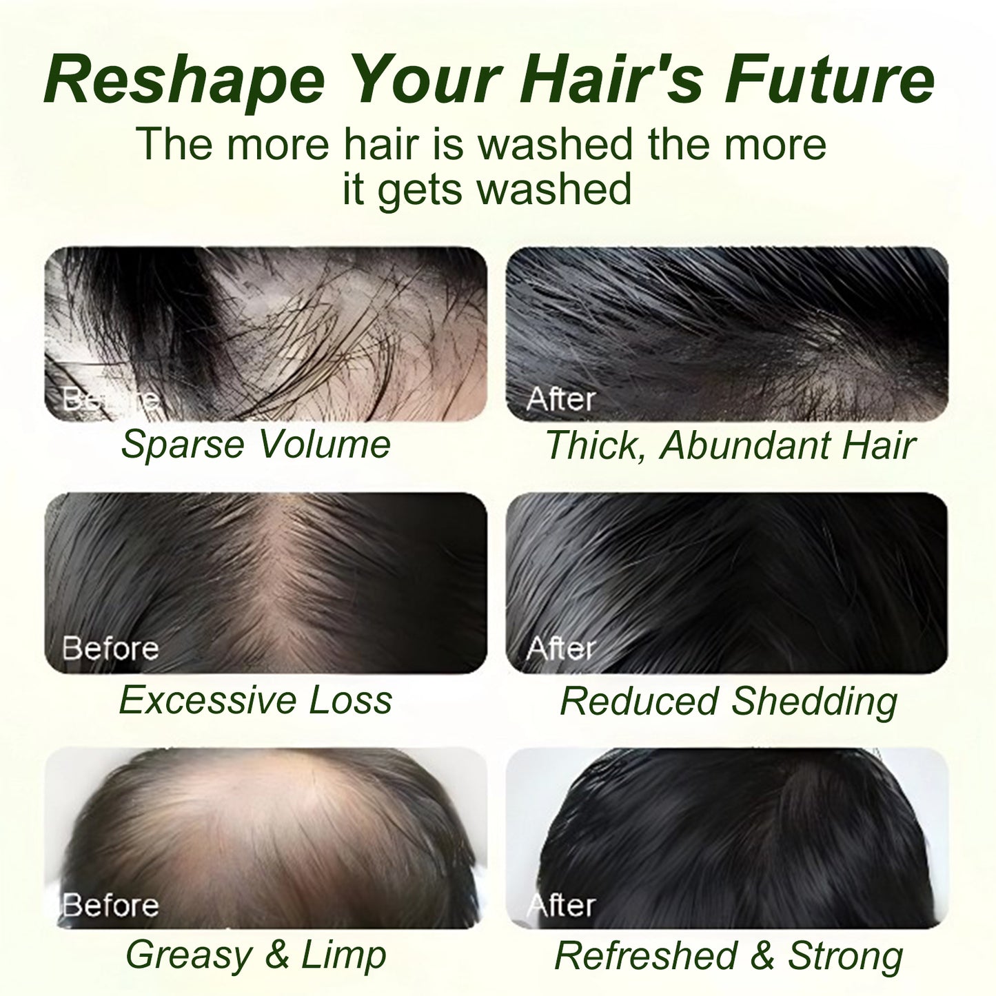 Tgideas® Batana Oil & Rosemary Volumizing Shampoo