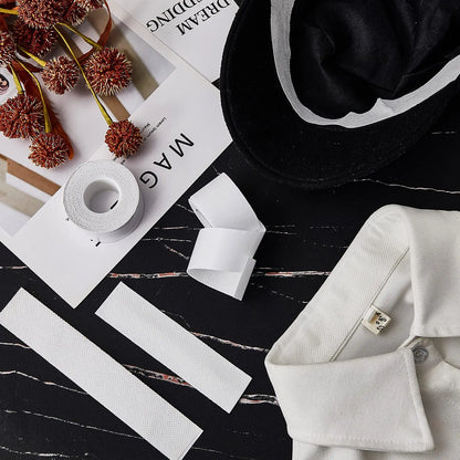 Disposable Sweat-Absorbing Collar Protector Pads - Anti-Stain Shirt Neck Tape