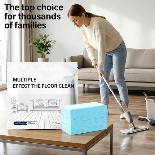 Multi-Surface Floor Cleaning Tablets - Eco-Friendly Grime & Odor Remover