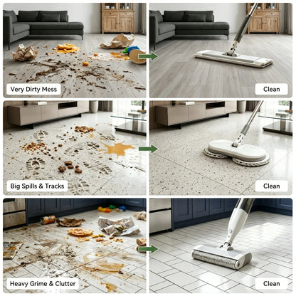 Multi-Surface Floor Cleaning Tablets - Eco-Friendly Grime & Odor Remover