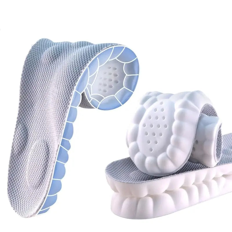 4D Cloud Cushioning Insoles - Anti-Fatigue & Shock Absorption Comfort Soles