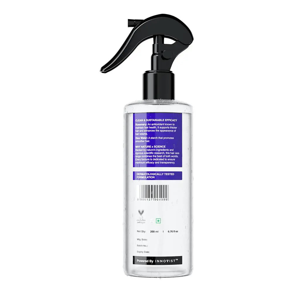 Rosemary & Rice Water Strengthening Hair Mist - 100% Natural Extract (200ml)