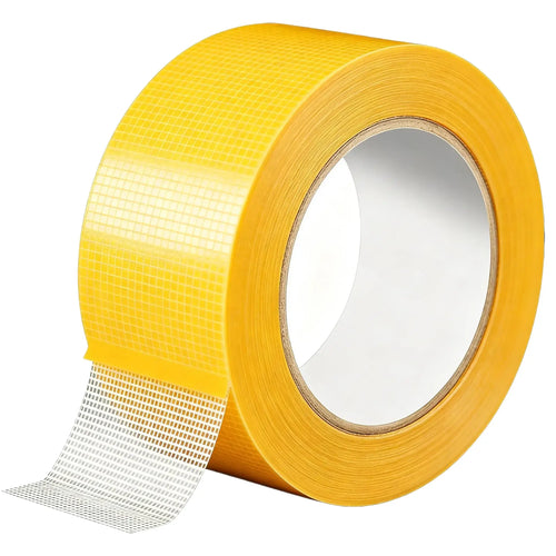 Heavy Duty Double Sided Mesh Tape - Industrial Strength Adhesive (66ft/20m)