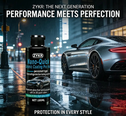 Nano Ceramic Coating Professional Edition MAX - High-Gloss Car Protection (180ml)