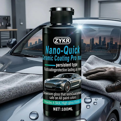 Nano Ceramic Coating Professional Edition MAX - High-Gloss Car Protection (180ml)