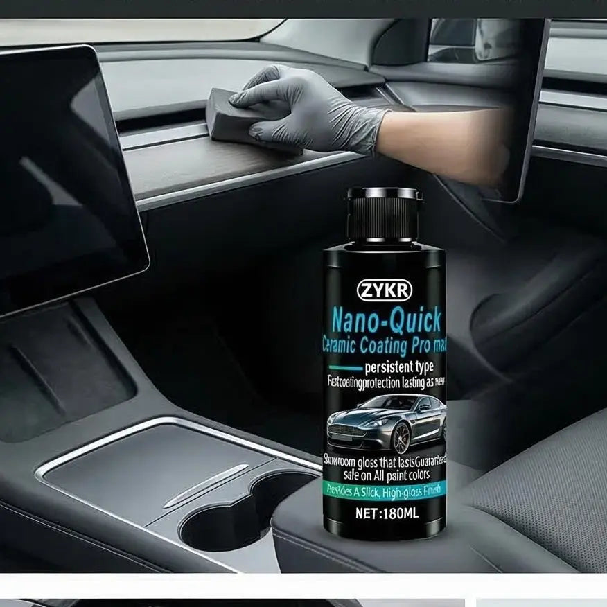 Nano Ceramic Coating Professional Edition MAX - High-Gloss Car Protection (180ml)