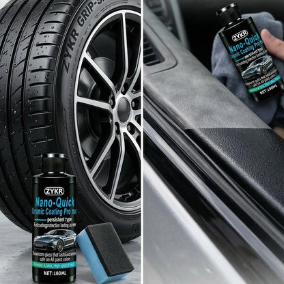 Nano Ceramic Coating Professional Edition MAX - High-Gloss Car Protection (180ml)