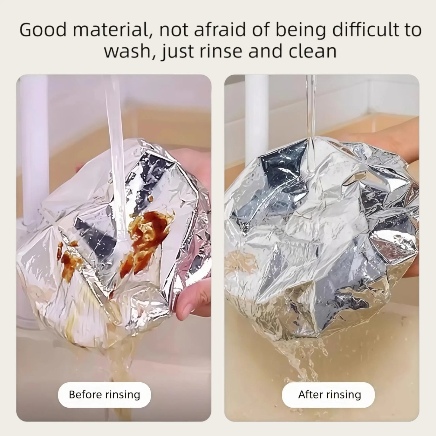 Aluminum Foil Food Insulation Cover - Heat-Retaining Table & Container Wrap