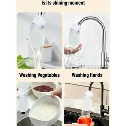 Universal Faucet Filter Bags - Effective Purification & Rust Removal for Tap Water