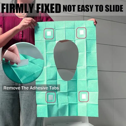 Disposable Toilet Seat Covers - Waterproof Travel Toilet Seat Pads