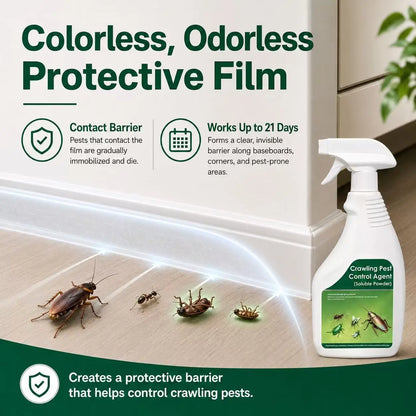Multi-Purpose Roach & Crawling Pest Control Spray Kit for Indoor Outdoor Use