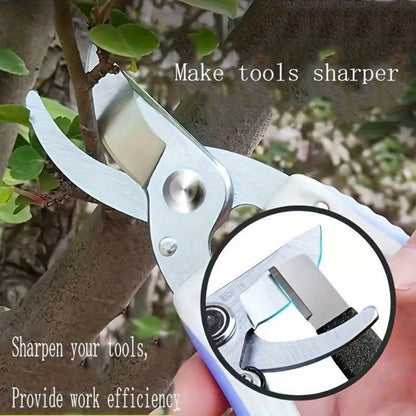 Professional Kitchen Knife Sharpener Set - Precision Edge Tool for Knives and Garden Shears