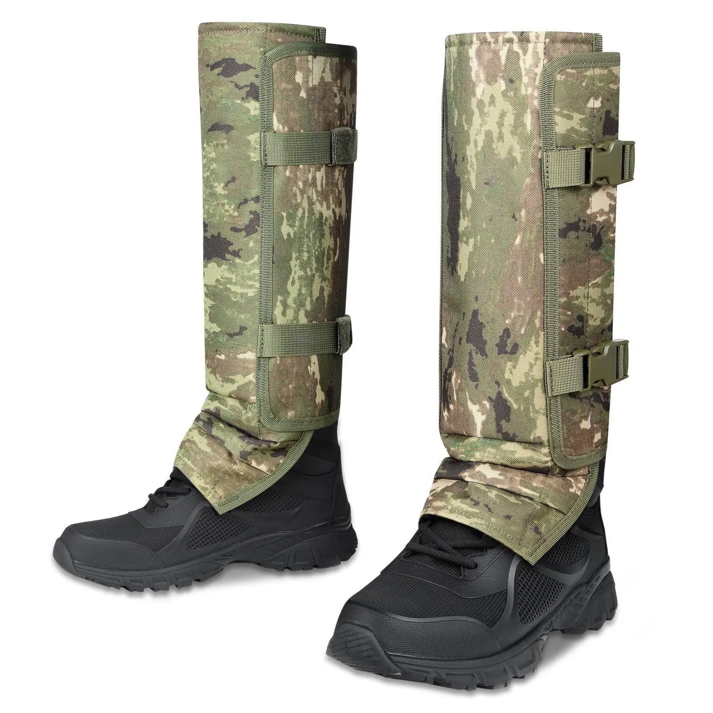 Snake-Resistant Leg Gaiters Pair for Hunting Hiking and Outdoor Protection