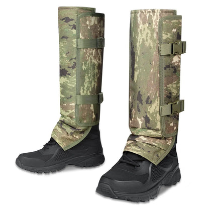 Snake-Resistant Leg Gaiters Pair for Hunting Hiking and Outdoor Protection