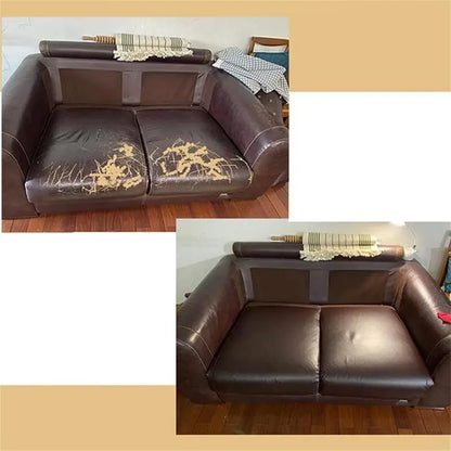 20 x 54 Inch Self-Adhesive Leather Repair Patch for Sofa and Car Seats