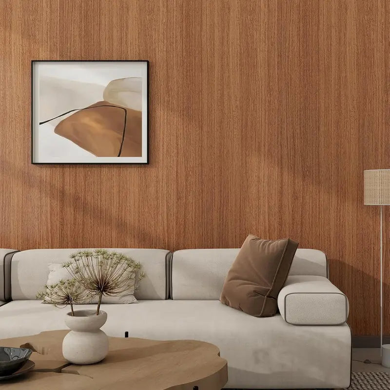 Wood Grain Peel and Stick Contact Paper Roll for Cabinets and Countertops