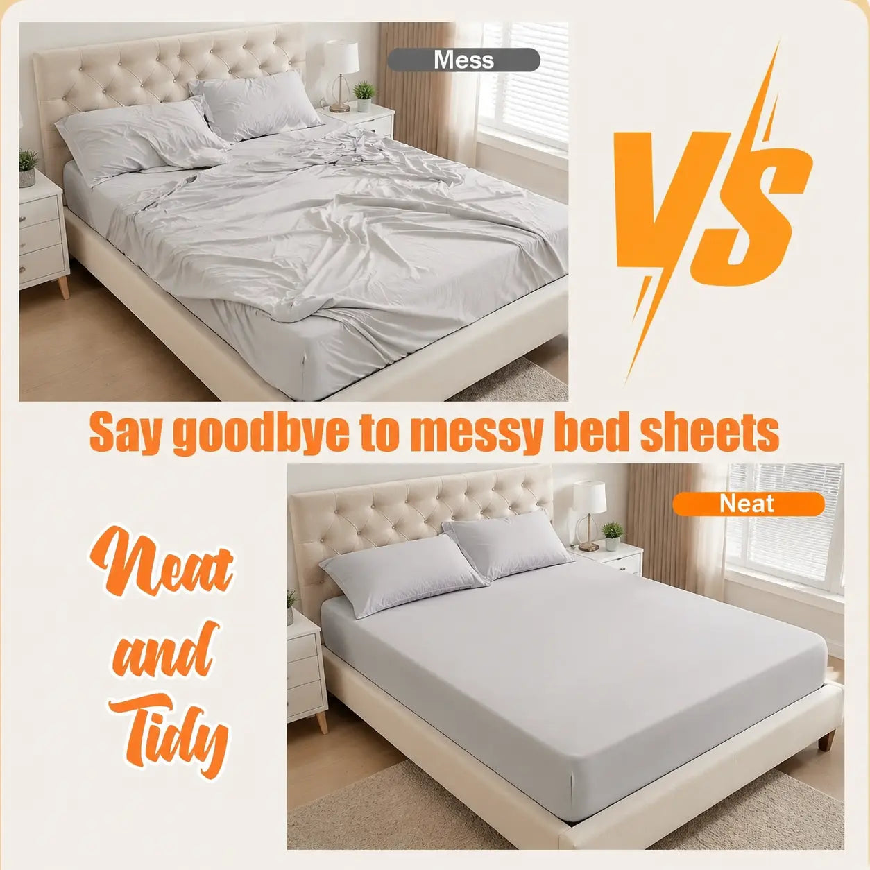 Heavy Duty Bed Sheet Clips and Mattress Corner Holders
