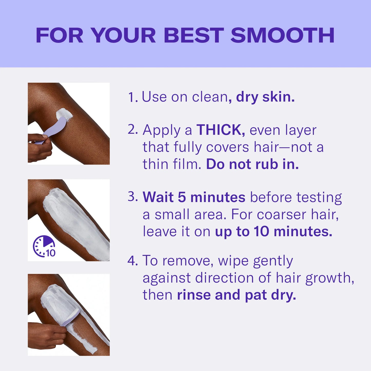 Body Hair Removal Cream for Sensitive Skin