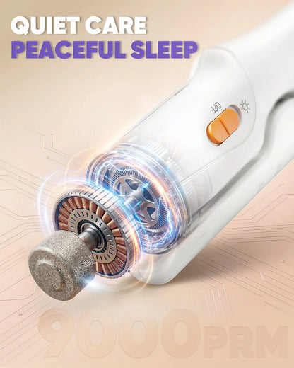 2-in-1 Rechargeable Pet Nail Clipper and Grinder with LED Light