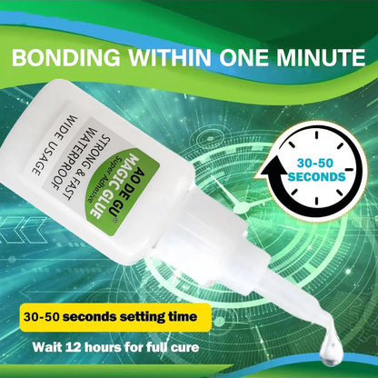 Fast-Setting Multi-Material Super Glue, 20mL Bottles