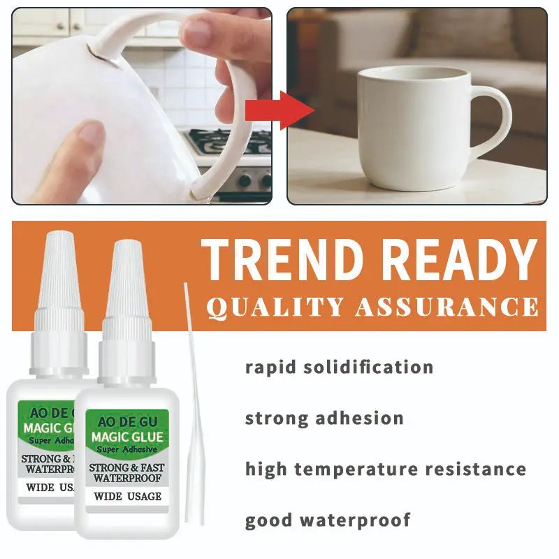 Fast-Setting Multi-Material Super Glue, 20mL Bottles