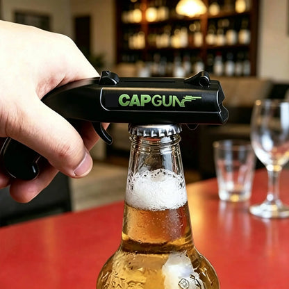 Bottle Cap Opener with Fun Cap Launcher