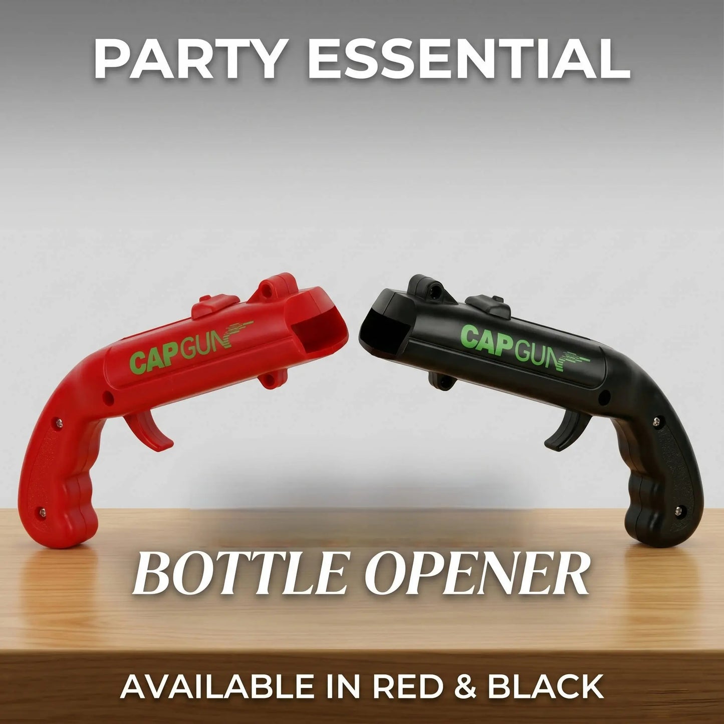 Bottle Cap Opener with Fun Cap Launcher