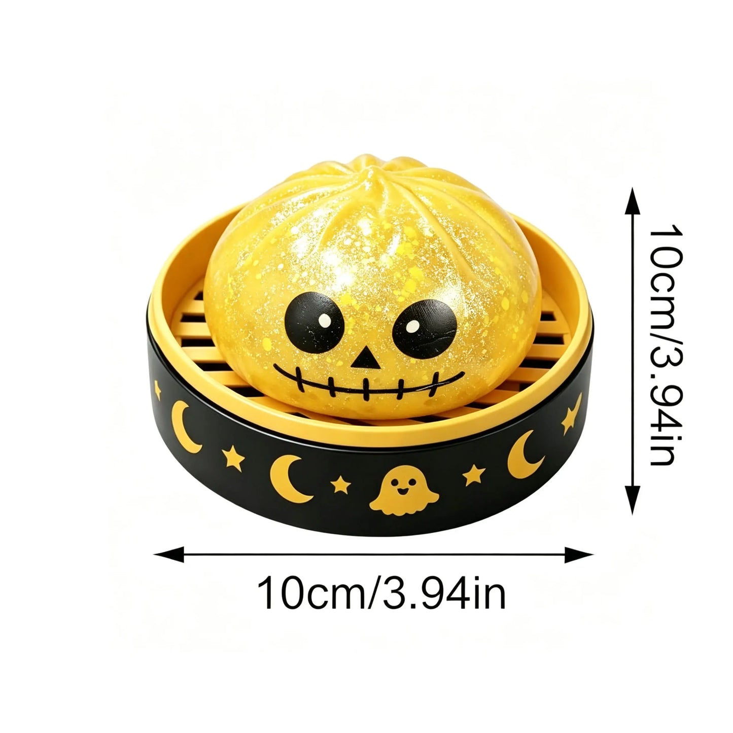 Mystery Halloween Dumpling Squishy Toy, Random Style