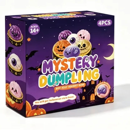 Mystery Halloween Dumpling Squishy Toy, Random Style