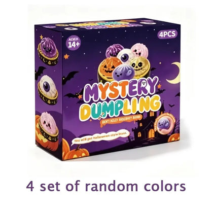 Mystery Halloween Dumpling Squishy Toy, Random Style