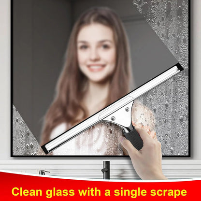 14-Inch Glass Squeegee for Windows, Shower Doors and Car Glass