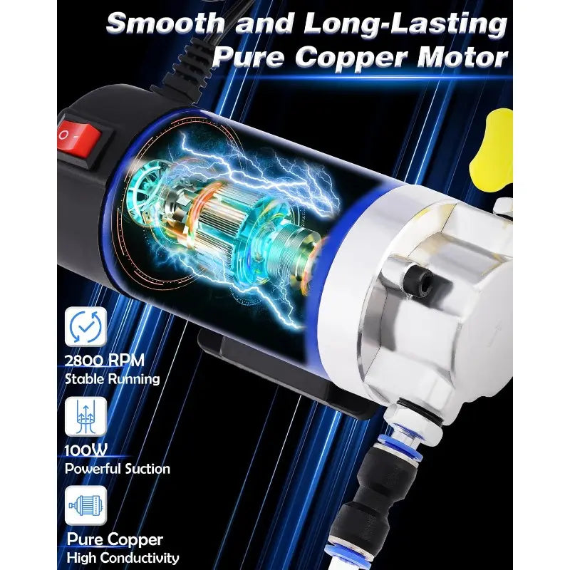 12V/24V 100W Electric Oil Transfer Pump for Cars, Marine and Equipment