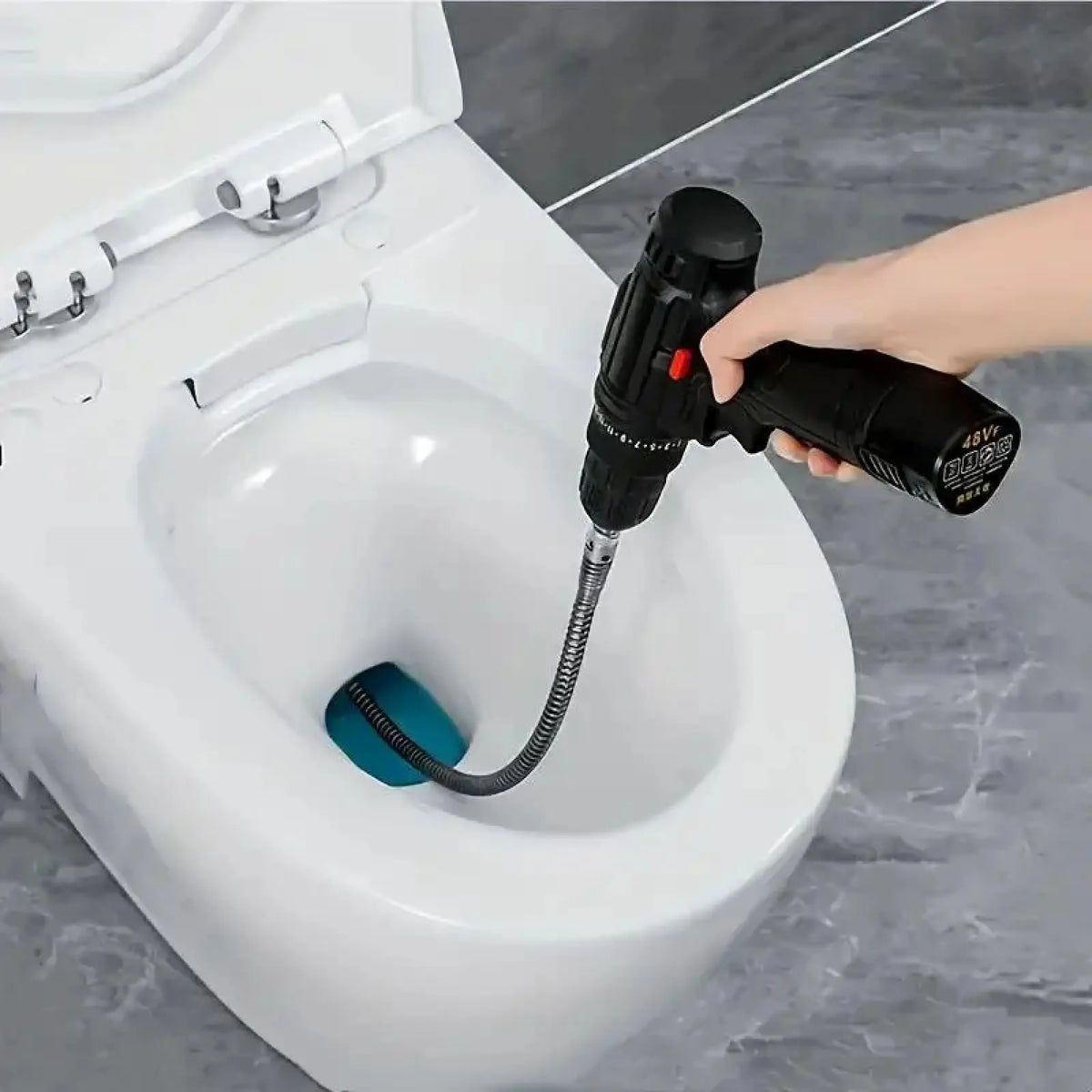 Manual Pipe Drain Cleaning Snake for Toilets and Kitchen Drains