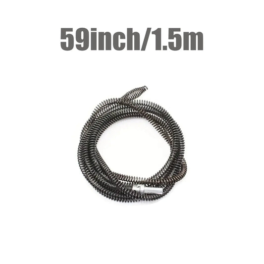 Manual Pipe Drain Cleaning Snake for Toilets and Kitchen Drains