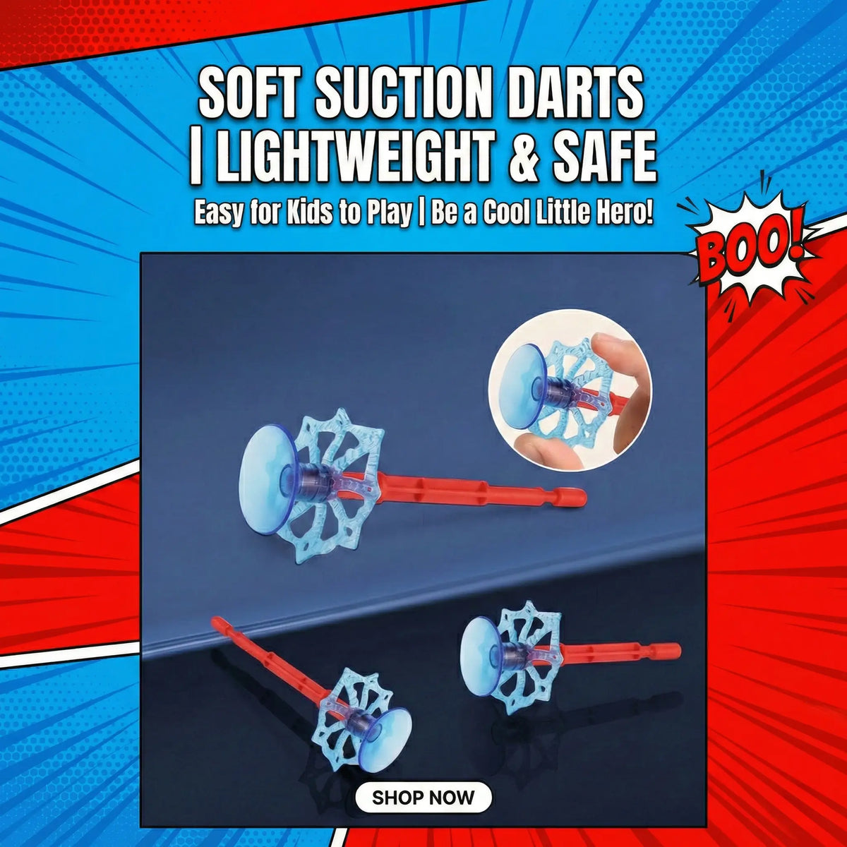 Superhero Wrist Web Launcher Toy Set with Glove and Soft Projectiles