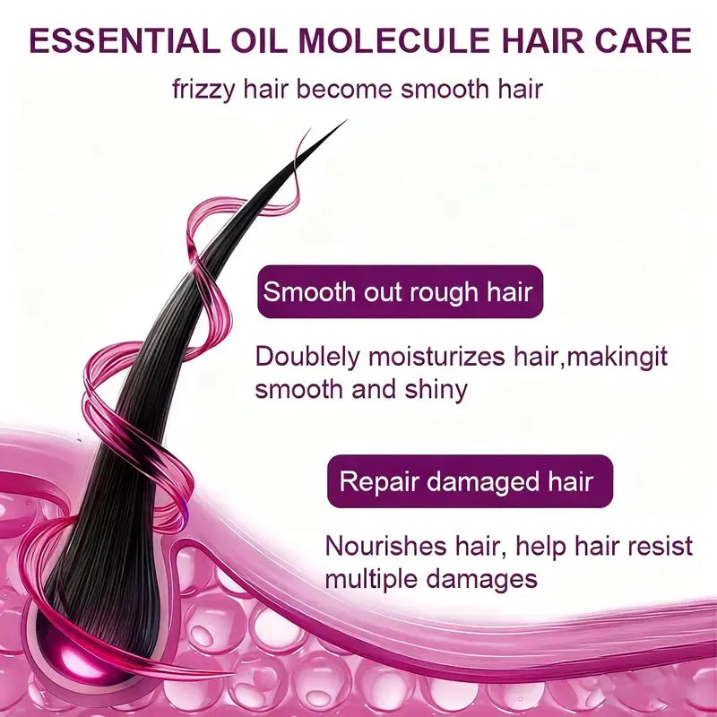 40-Count Hair Serum Capsules with Argan Oil for Dry, Frizzy Hair