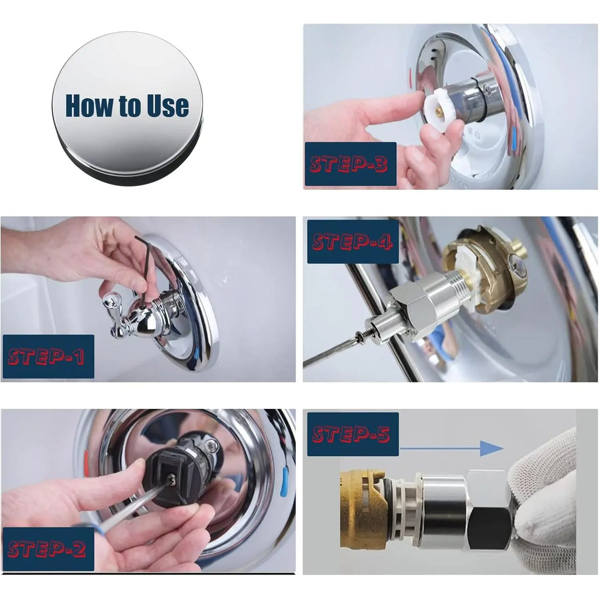 Faucet Cartridge Puller Removal Tool for 1200, 1222 and 1225 Models