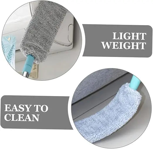 Microfiber Gap Duster with Extendable Handle for Under Beds and Furniture