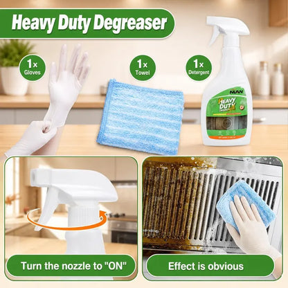 Heavy-Duty Peach Kitchen Degreaser Spray, 500ml